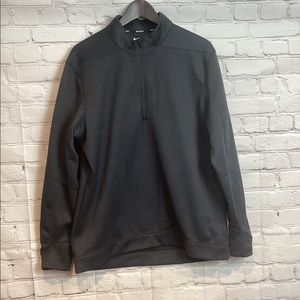 NIKE GOLF QUARTER ZIP BLACK SWEATSHIRT EUC SZ L